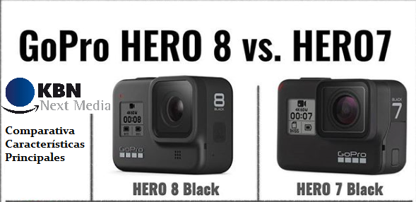 DIFERENCIAS HERO 8 VS HERO 7 BLACK - KBN Next Next Media